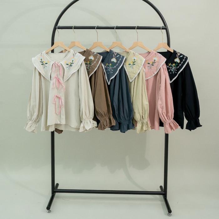 Hana Blouse | Blouse Coquette lucu