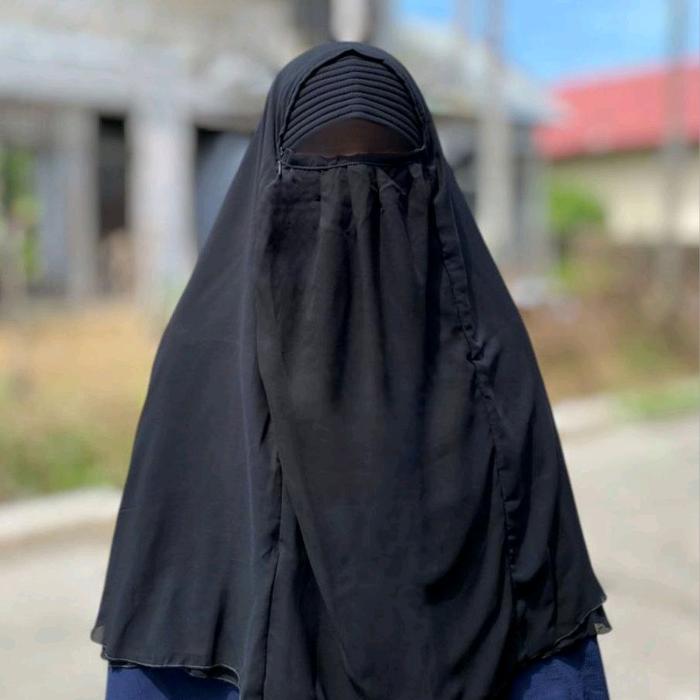 Cadar Safar Lepasan Karet Dagu  Purdah bulat  by tsuraya umma