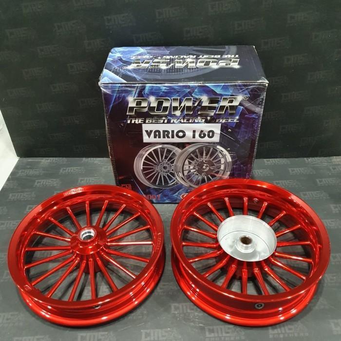 Velg Racing Power Classic Ring 14 New Honda Vario 160 Merah Candy