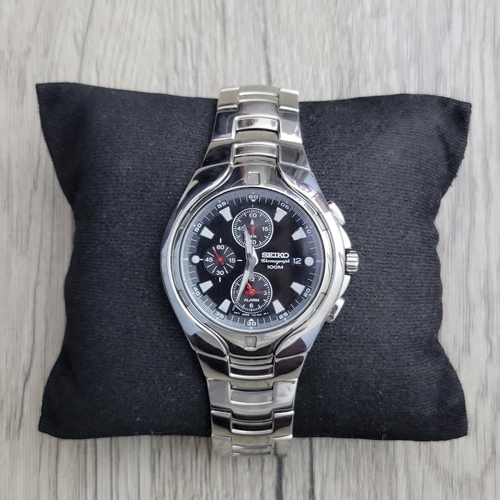 Jam Tangan Seiko Chronograph 7T62-0DW0 100 Meters