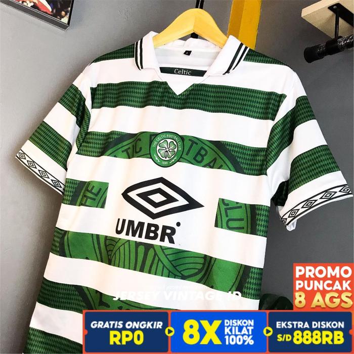 Jersey Celtic 1997 Home Pendek | Jersey Celtic Vintage Retro | Jersey Promo