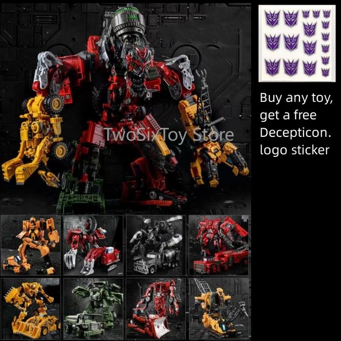 Aoyi SS Devastator KO TF5 Metal Overload Roaring Roll Constru Vehicle