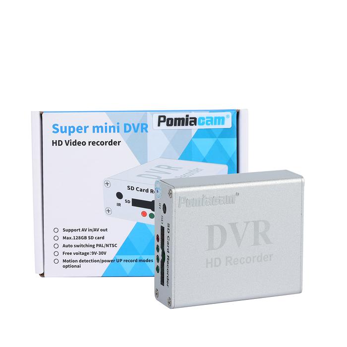 New 1Ch Mini DVR Support SD Card Real-time HD 1 Channel cctv DVR
