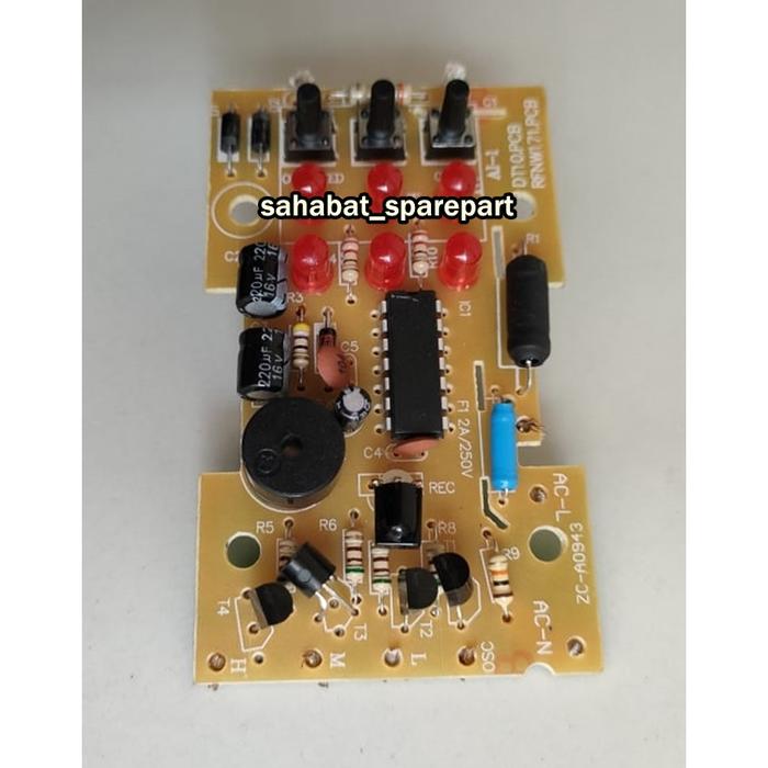 Modul Pcb Kipas Angin Industrial Mitochiba 18 Inch Remote Original