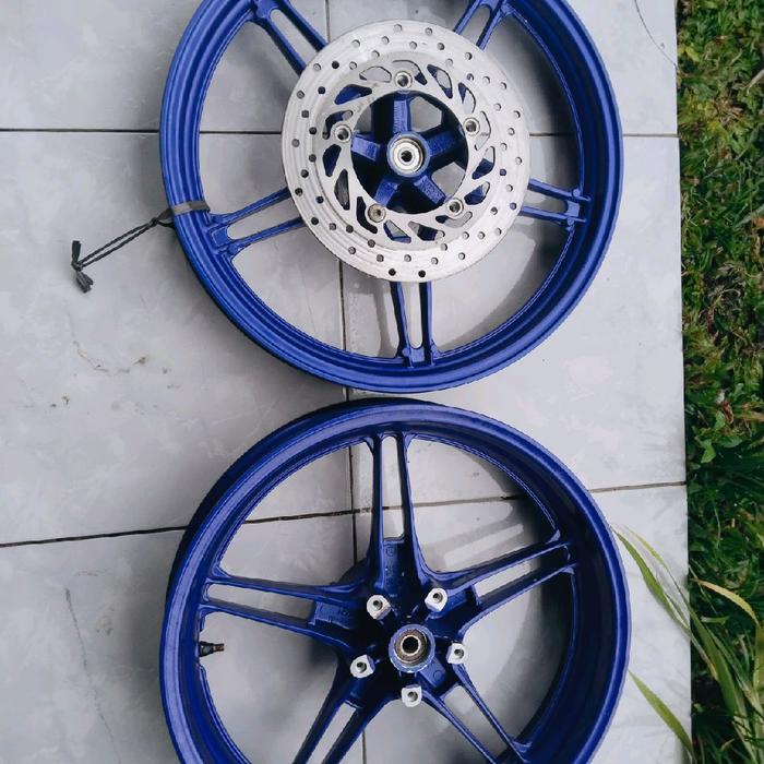 VELG PELEK YAMAHA MX KING BIRU