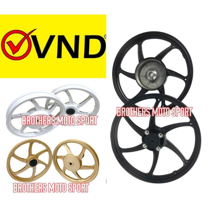 velg vnd six star v1 mio sporty/ Mio lama/ Mio smile/ Mio j/ soul GT 125/ M3 / Fino 125 Mio old velg