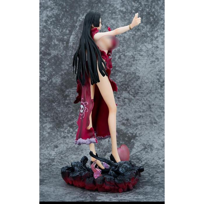 Figurin Boa Anime One Piece Hancock dengan Hati Figur Aksi Patung