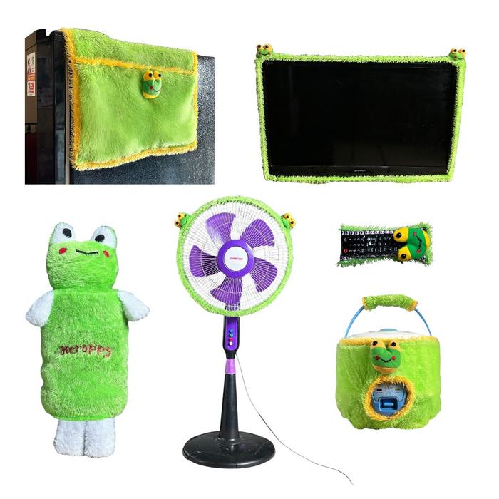 HOME SET 6 IN 1 RASFUR ( bando TV32,KIPAS,MAGICOM,REMOT,GALON KPL,KULKAS)