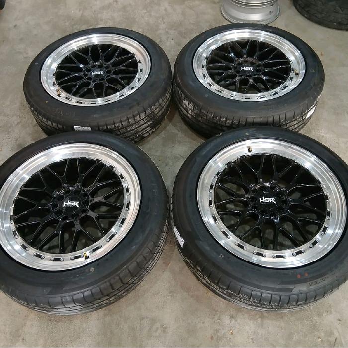 VELG MOBIL BEKAS BBS LM RING 19 LEBAR 9 PCD 5X120/5x108 ET40 BAN 225 55 R19