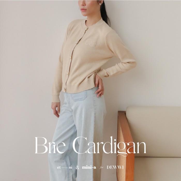 Etni - Brie Cardigan - White