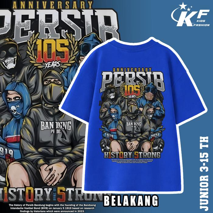 Kaos persib BAJU PERSIB flower city casual taped FASHION KIDS