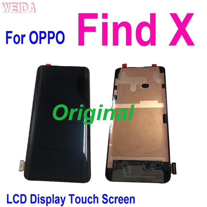 Original AMOLED LCD For OPPO Find X LCD Display Touch Screen