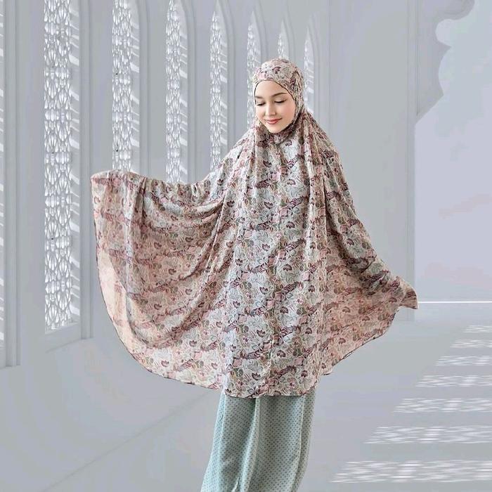 MUKENA TRAVEL GIGGLES Rayon ORGANIK Bahan Lembut dan Nyaman untuk Perjalanan Anda Mukenah Dewasa Mot