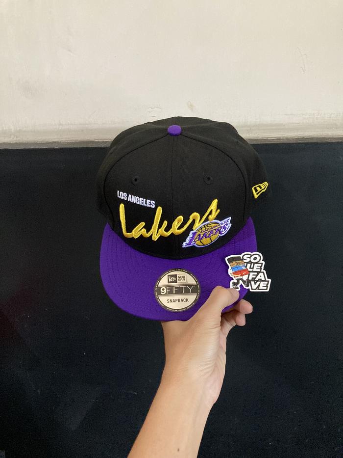 TOPI 950 SNAPBACK x NBA LA LAKERS Q424 VINTAGE SCRIPT ORIGINAL NO BOX