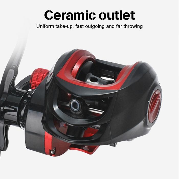 Portable Fishing Reel Lightweight Sea Fishing Baitcasting Spool for