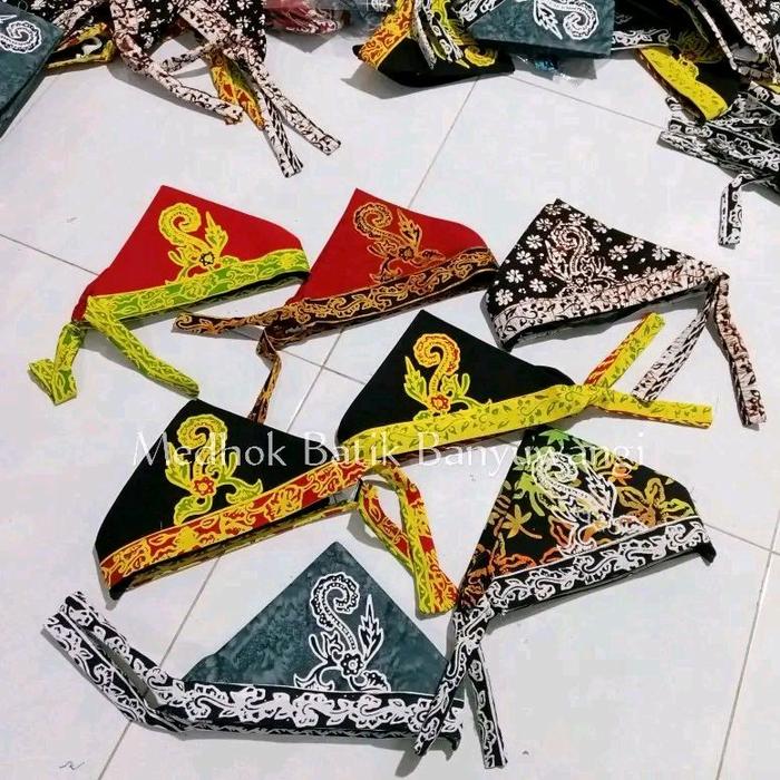 Udeng instan batik medhok Khas Banyuwangi