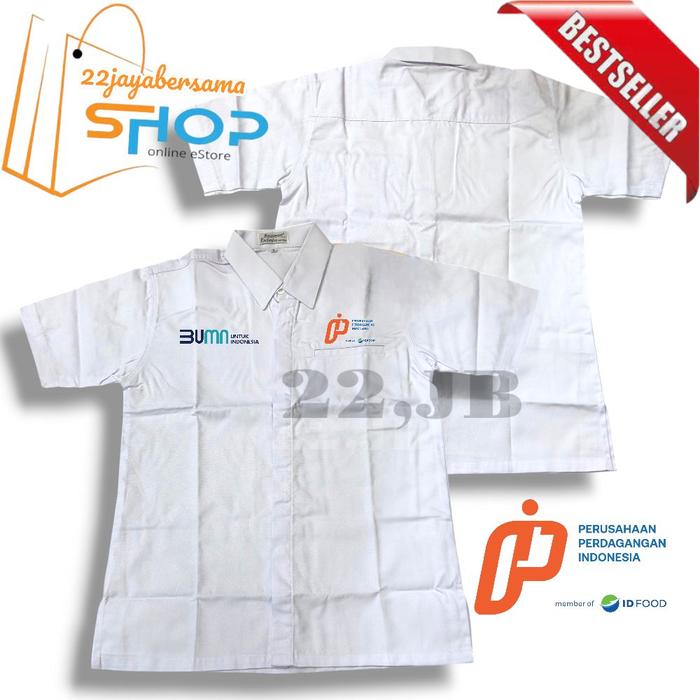 Kemeja PPI | baju kemeja Perusahaan perdagangan Indonesia PPI | baju seragam PPI bordir