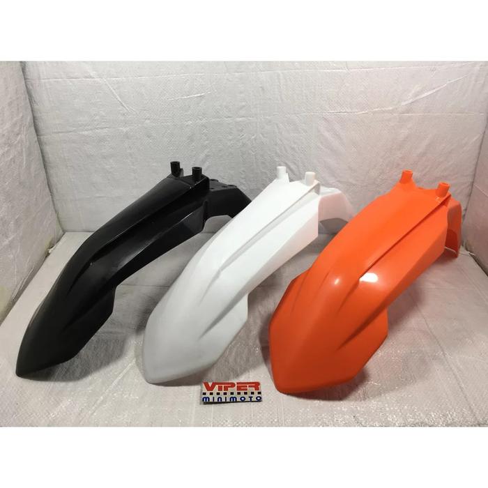 Spakbor - Slebor - Fender DEPAN Model KTM 65 u/ Minimoto - Mini Trail 110, 125cc - Modifikasi Superm