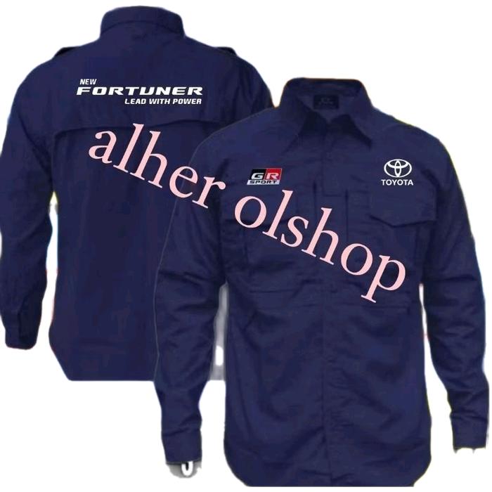 kemeja tactical Toyota Fortuner baju tactical Toyota Fortuner kemeja Toyota Fortuner baju Toyota For