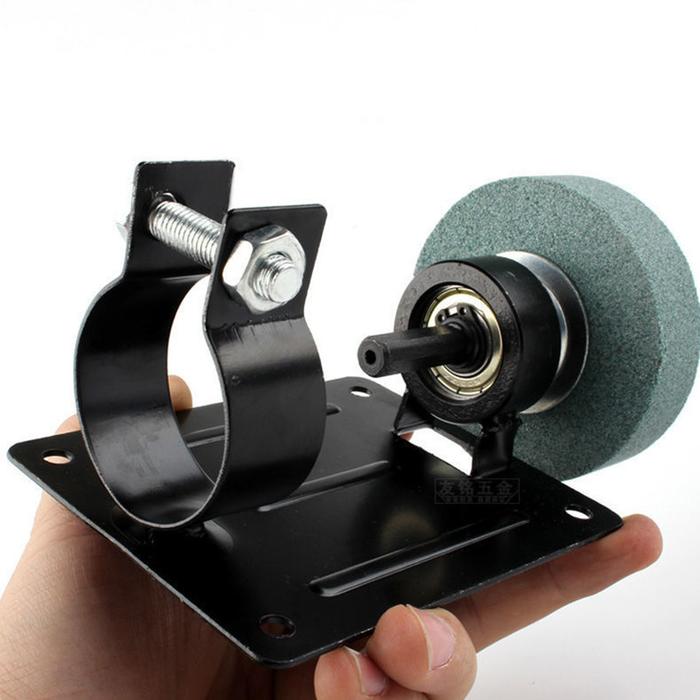 Dudukan Bor Adaptor Stand Holder Mesin Meja Tangan Drill Mata Gerinda Grinding Wheel