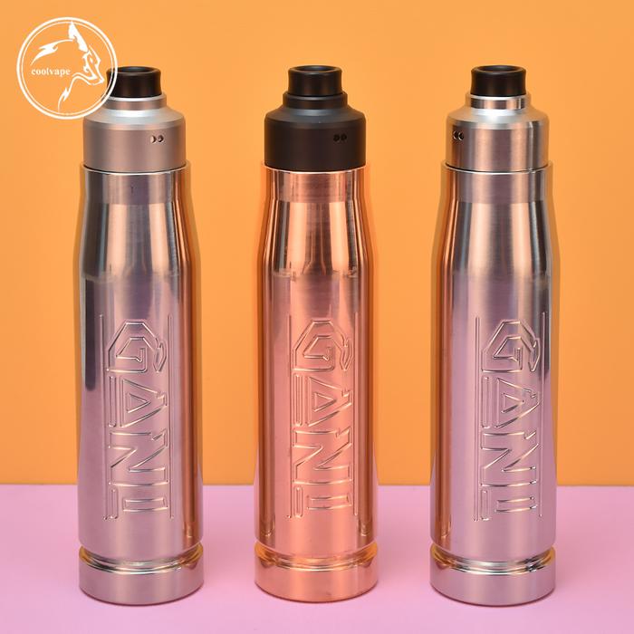 Aston Rda dengan Kit Mod Gani Vape 18650 Battery Mechanical Mod
