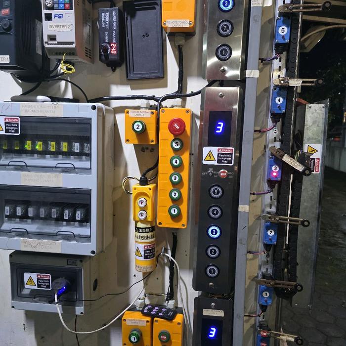 Otomatis Panel Lift otomatis interloking safety Untuk Merek Hoist Chain NICHI TOSHIBA KRISBOW ASANO 