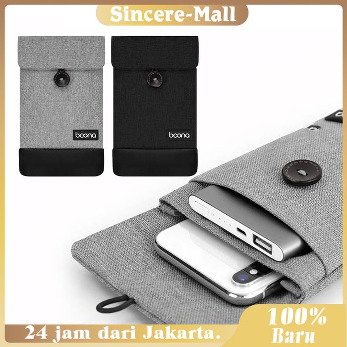 Wanita Dan Pria Dompet Tas Powerbank Dan Handphone Gadget Organizer