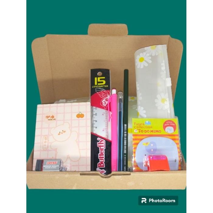 Eko Alat Tulis Sekolah Anak / Hampers Alat Tulis Kantor / Souvenir Alat tulis Anak Sekolah