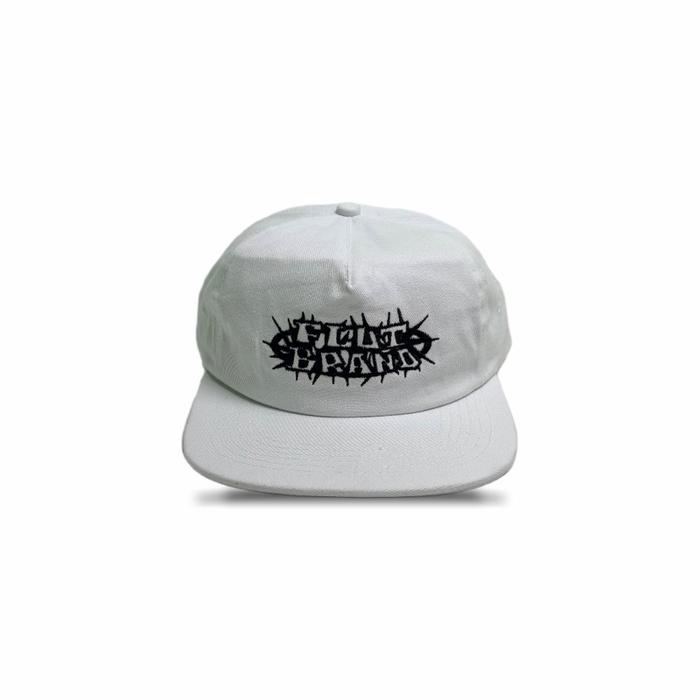 Topi Snapback Classic - Flut Worldwide Treat White Snapback