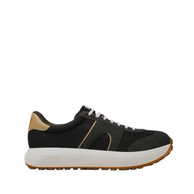 CAMPER Men's Sneakers Shoes  Pelotas Athens Sepatu Sneakers Pria Original - Black, White