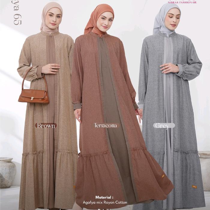 Resya 65 Nibras - Gamis Nibras - Nibras terbaru