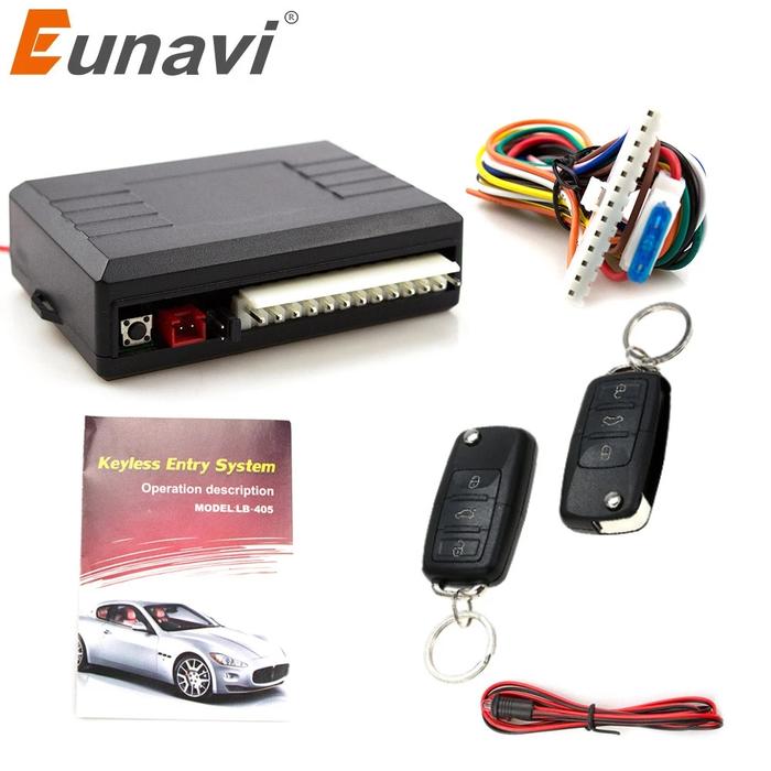 Eunavi Universal Car Alarm System Auto Door Remote Central Control