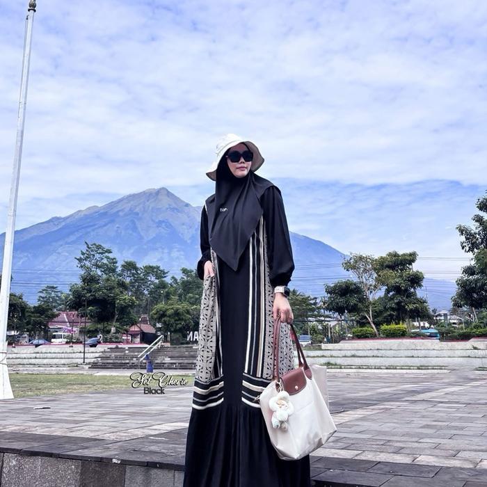 Gamis syari brand erha seri erha daily set khimar gamis erha
