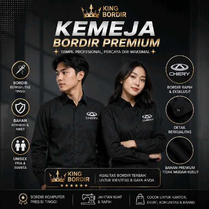 Kemeja Dealer chery/Seragam atasan Dealer chery