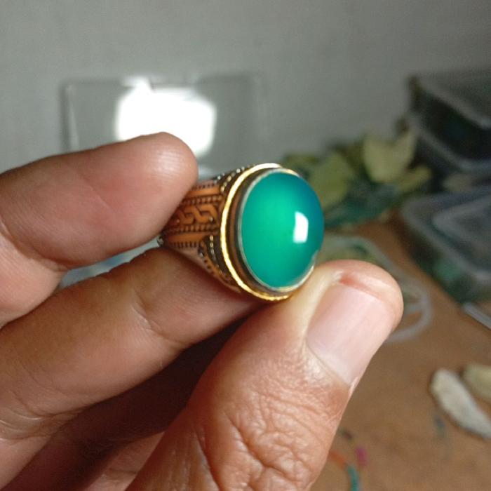 bacan majiko giwang blue cantik