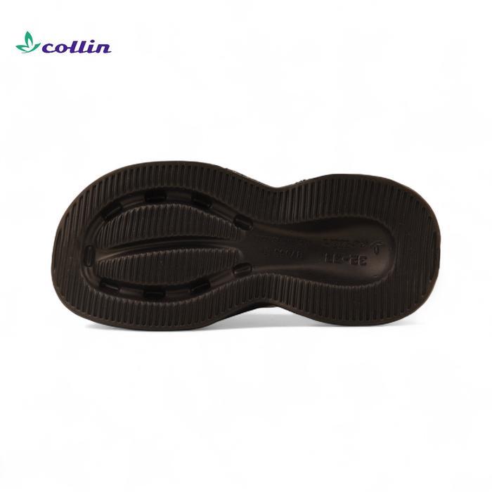 Collin Sendal Fuji Eva Rubber Model Bapau Anak Wedges 5Cm B7906-1 K&T Kaki Karet Sandal Fashion Sepa