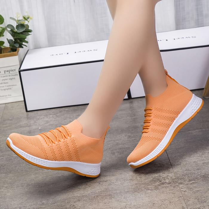Sepatu Wanita Sepatu Cewek Senam Yoga Running Joging Murah Original Brozzy sneakers Sepatu Rajut Sep