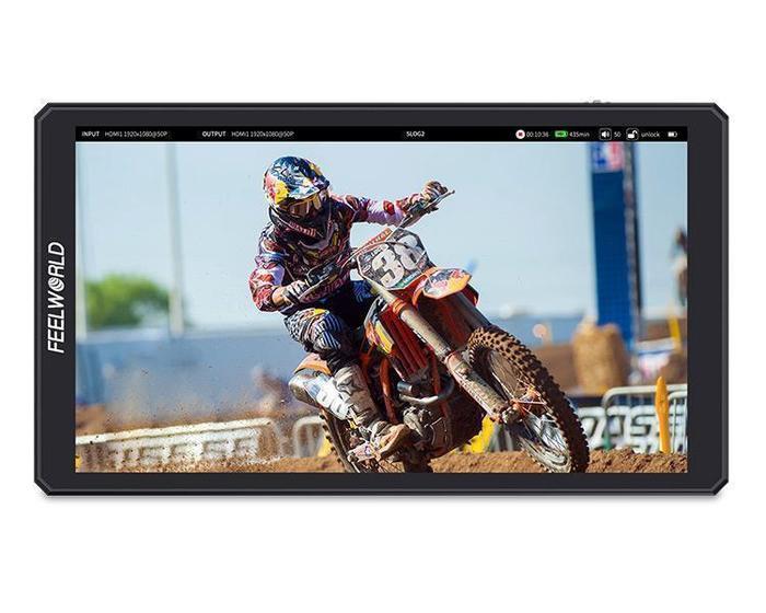 Feelworld Touch Screen Video Monitor Cut6 6 Inch Recorder Fhd 4K Hdmi 3D Lut Portable1920X1080 Suppo