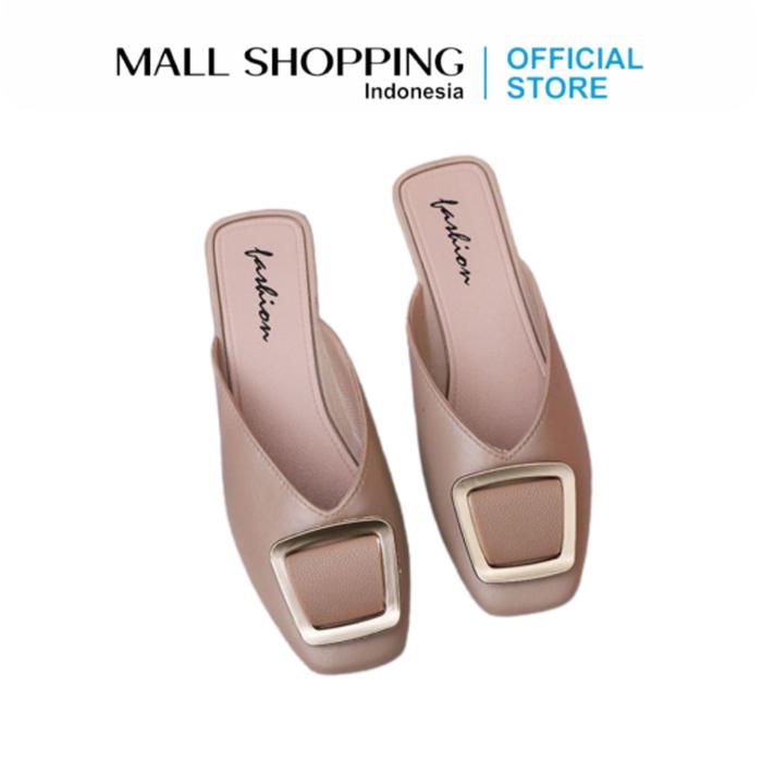 Sandal Flat Karet Jelly import SP52 / Sepatu Wanita/Flat Shoes Karet Jelly Sandal Slop Mall Shopping