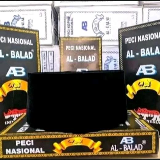 PECI AL-BALAD KHAS BANTEN Dewasa Kopiah Songkok Muslim Lembut Bulu