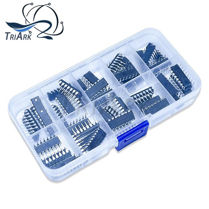 50Pcs/Lot Electronic Component Assortment Kit 74Hc00 74Hc02 74Hc04 74Hc08 74Hc14 74Hc32 74Hc138 74Hc
