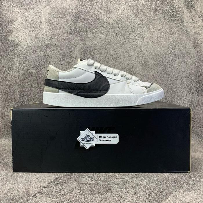 Sepatu Second Nike Blazer Low 77 Putih Hitam Size 39 Insole 25 cm Original Guarantee 100%