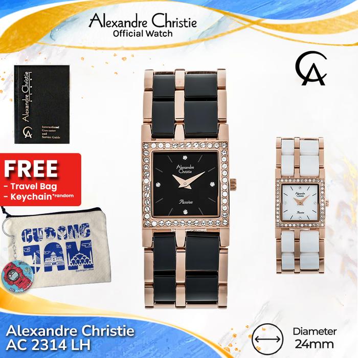 Alexandre Christie Wanita AC 2314 LH AC 2314 AC2314LH Stainless Strap Watches
