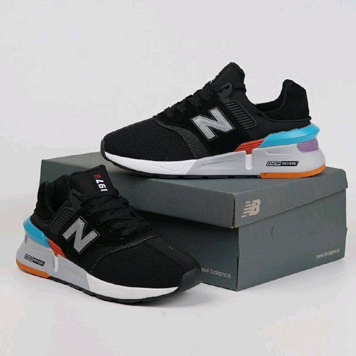 NEW BALANCE 997S BLACK WHITE BLUE 100% BNIB