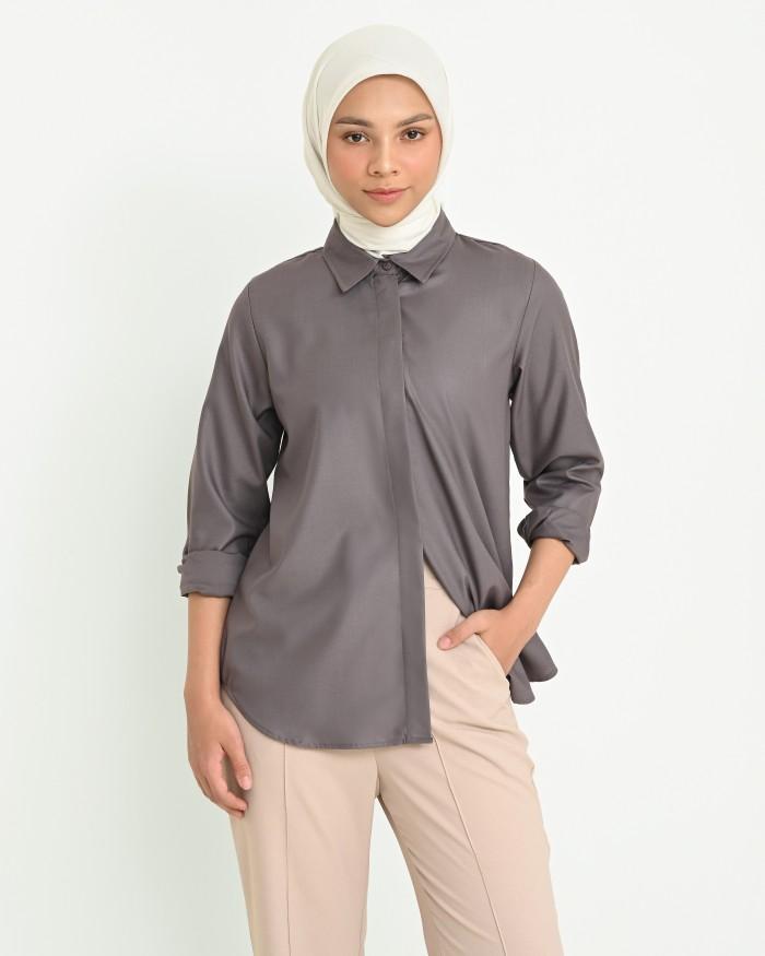S✉8U GEULIS.ID DAILY SHIRT BASIC SERIES (6 WARNA) TOP S♥55