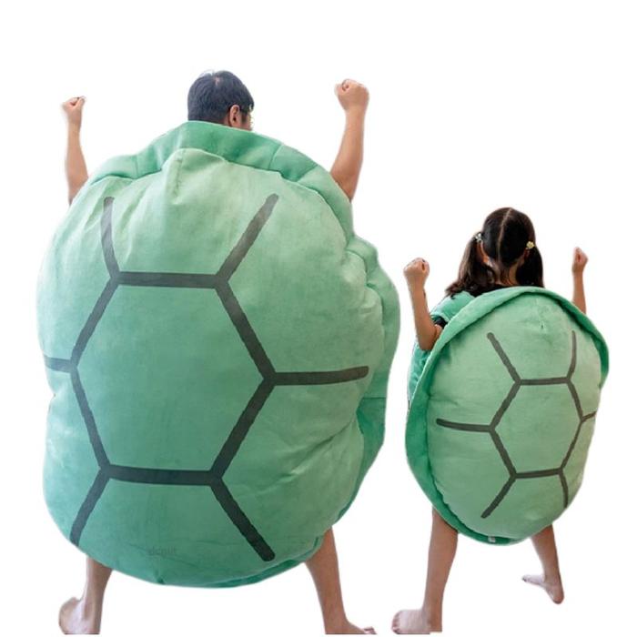 Funny Turtle Shell Plush Toy Adult Kids Sleeping Bag Stuffed Soft