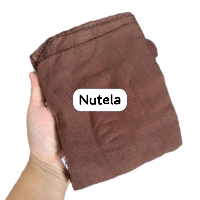 Hijab Segiempat Bella Square nutella bella square coklat nutella segiempat nutella hijab nutella seg
