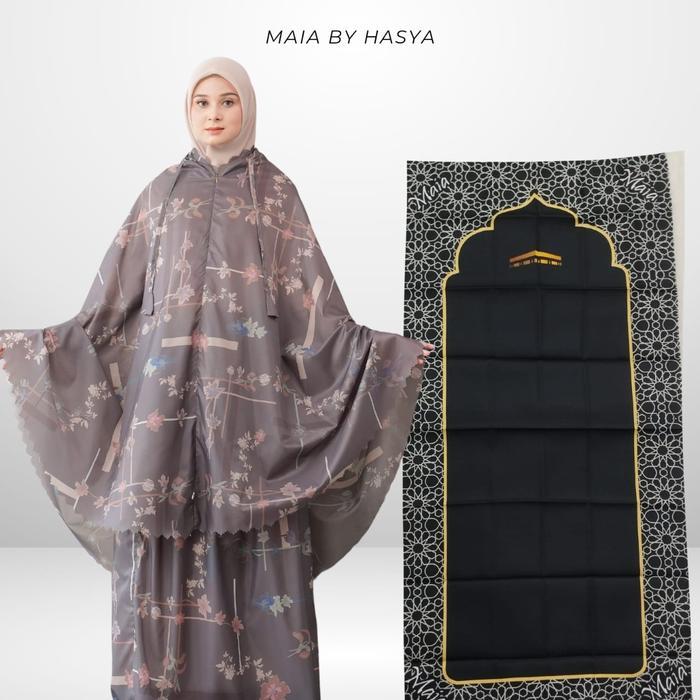 MAIA BY HASYA - [PROMO SPESIAL RAMADHAN IDUL FITRI] Paket Bundling Mukena Emily Series Motif Travell