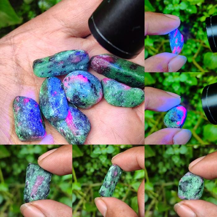 Batu rubi ziosite tanzania / Batu rubi corondum /Batu permata rubi ziosite