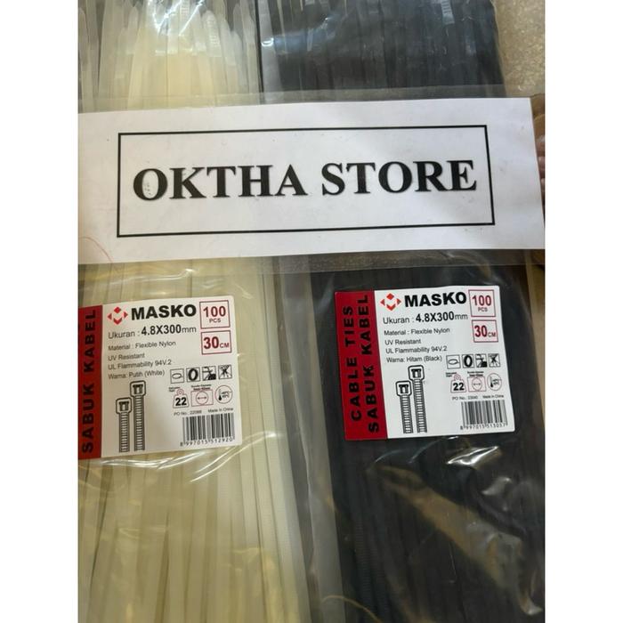 Kabel ties 30cm -  4,8 x 300mm